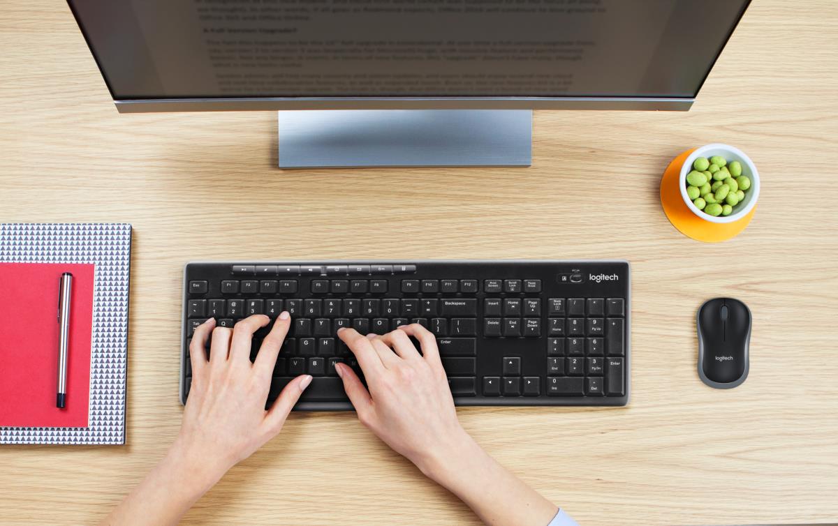 Wireless Desktop Mk270 - Azerty Belgian