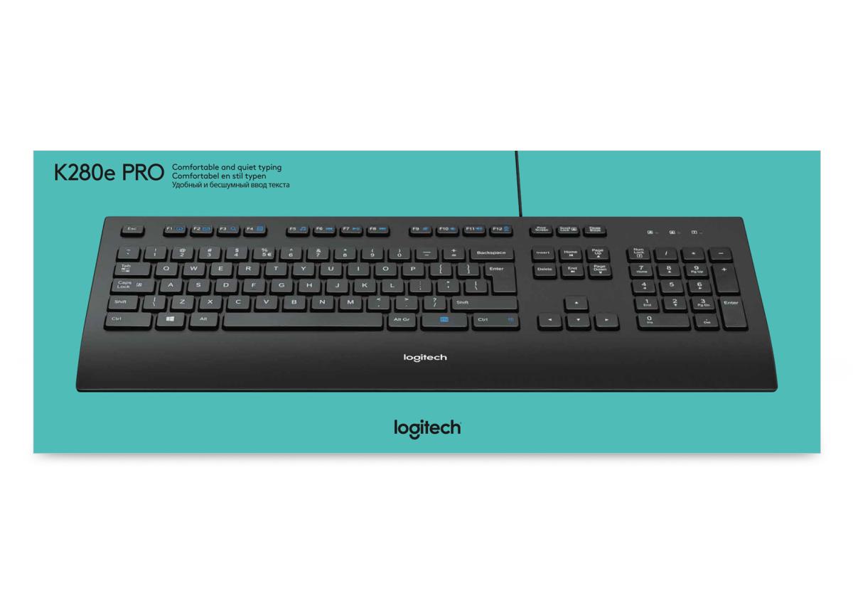 Corded Keyboard K280e - Azerty French