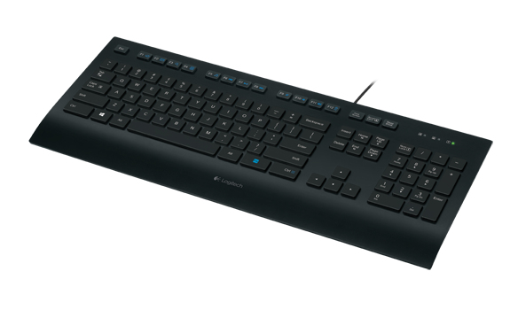 Corded Keyboard K280e - Qwertzu Swiss-Lux