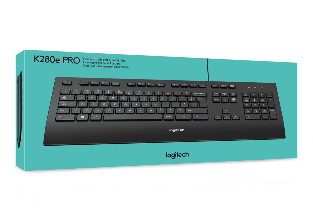 Corded Keyboard K280e - Qwerty Us Int'l