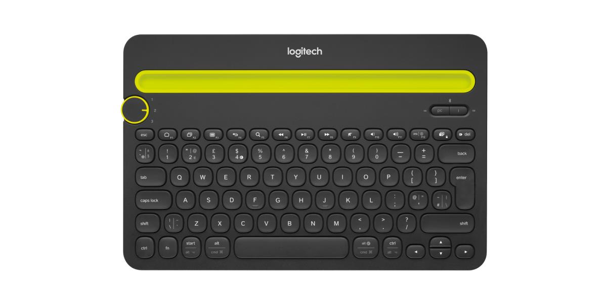 Bluetooth Multi-device Keyboard K480 - Black - Azerty French