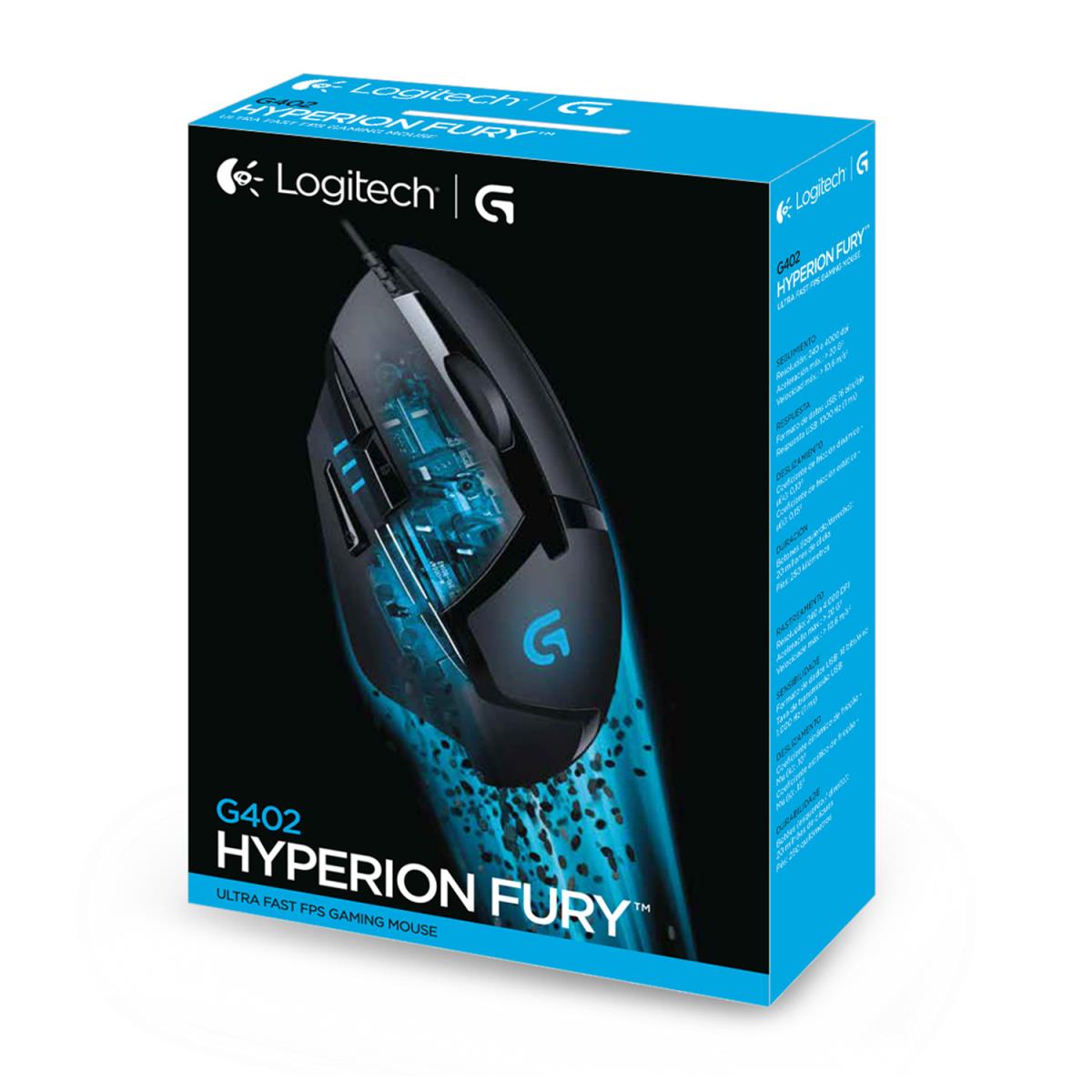 G402 FPS Gaming Mouse USB Hyperion Fury - EWR2