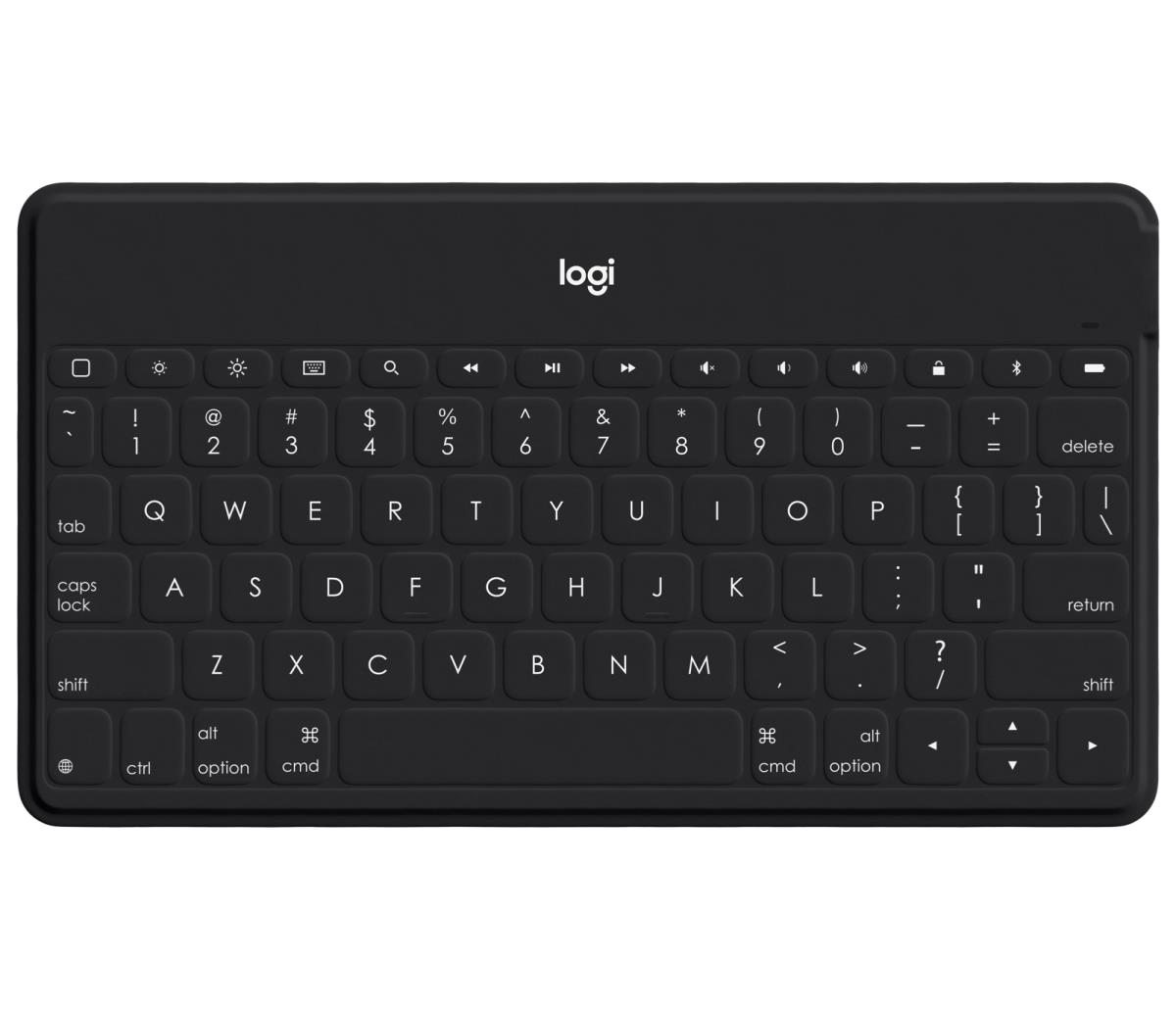 Keys-to-go Ultra-portable Bluetooth Keyboard For iPad/iPhone - Black Qwerty - Central
