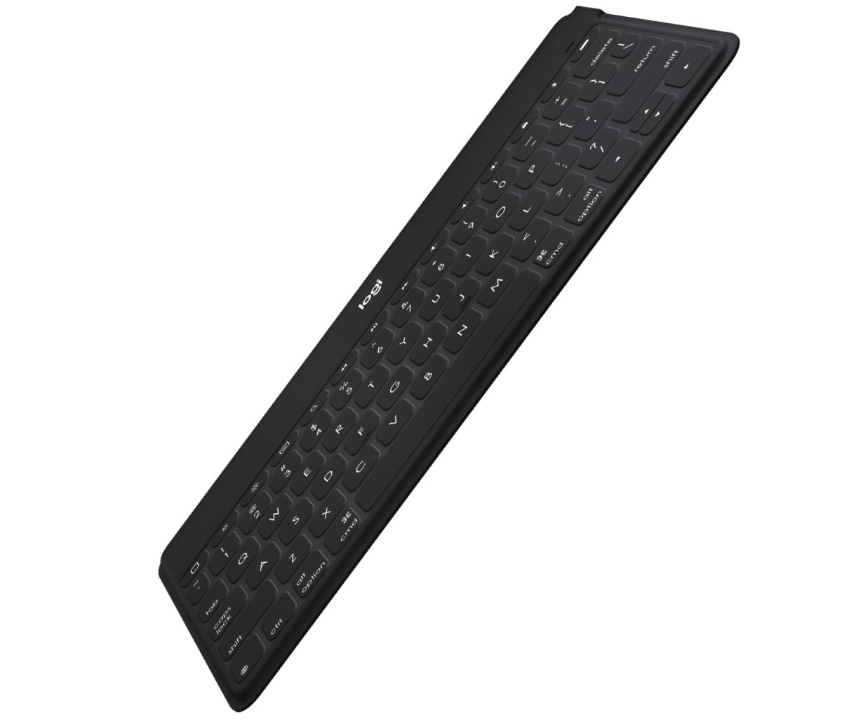 Keys-to-go Ultra-portable Bluetooth Keyboard For iPad/iPhone - Black Qwerty - Central