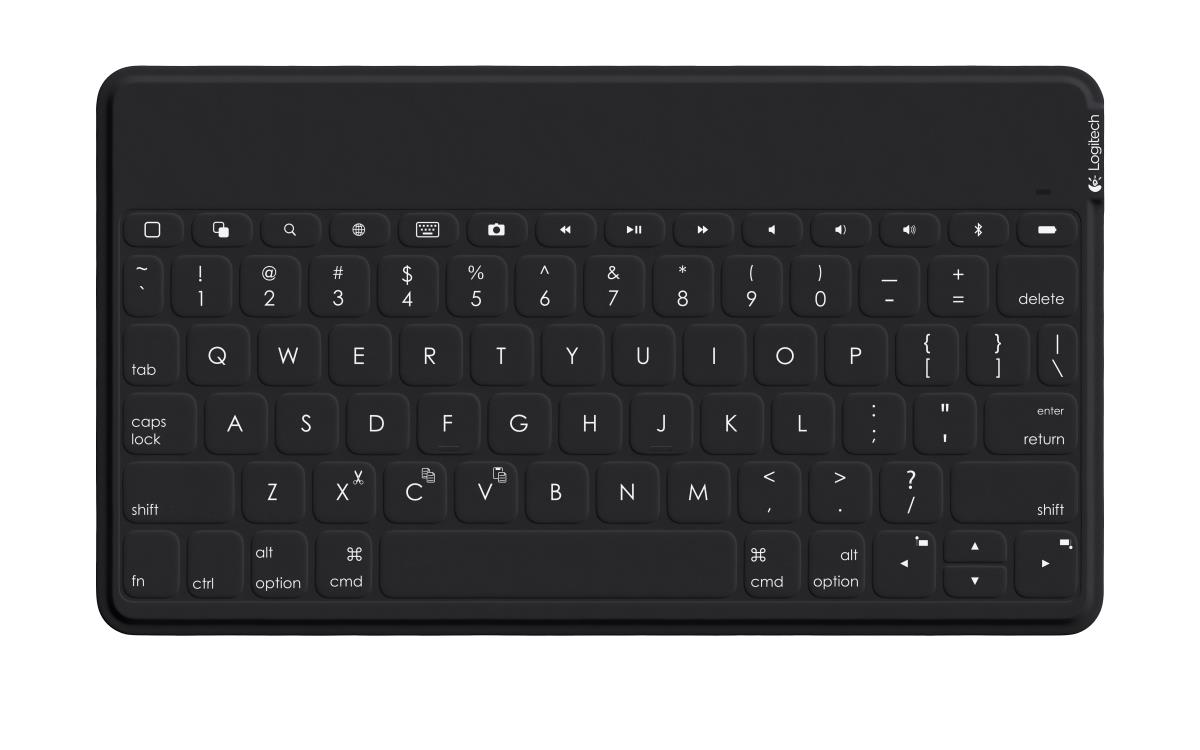 Keys-to-go Ultra-portable Bluetooth Keyboard For iPad/iPhone - Black - Azerty French