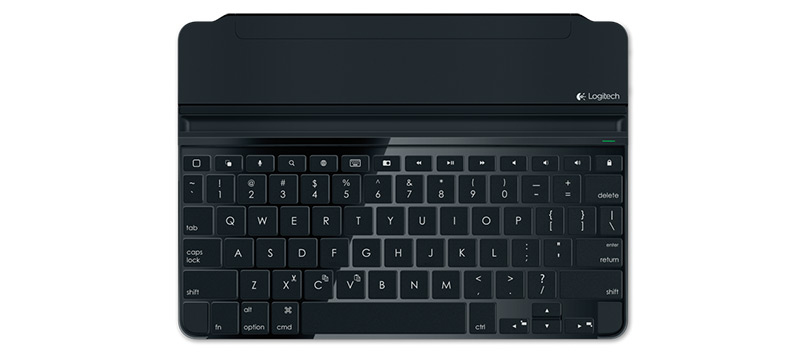 Ultrathin Magnetic Clip-on Keyboard Cover For iPad. - Silver - Qwerty Esp - Bt - Mediter