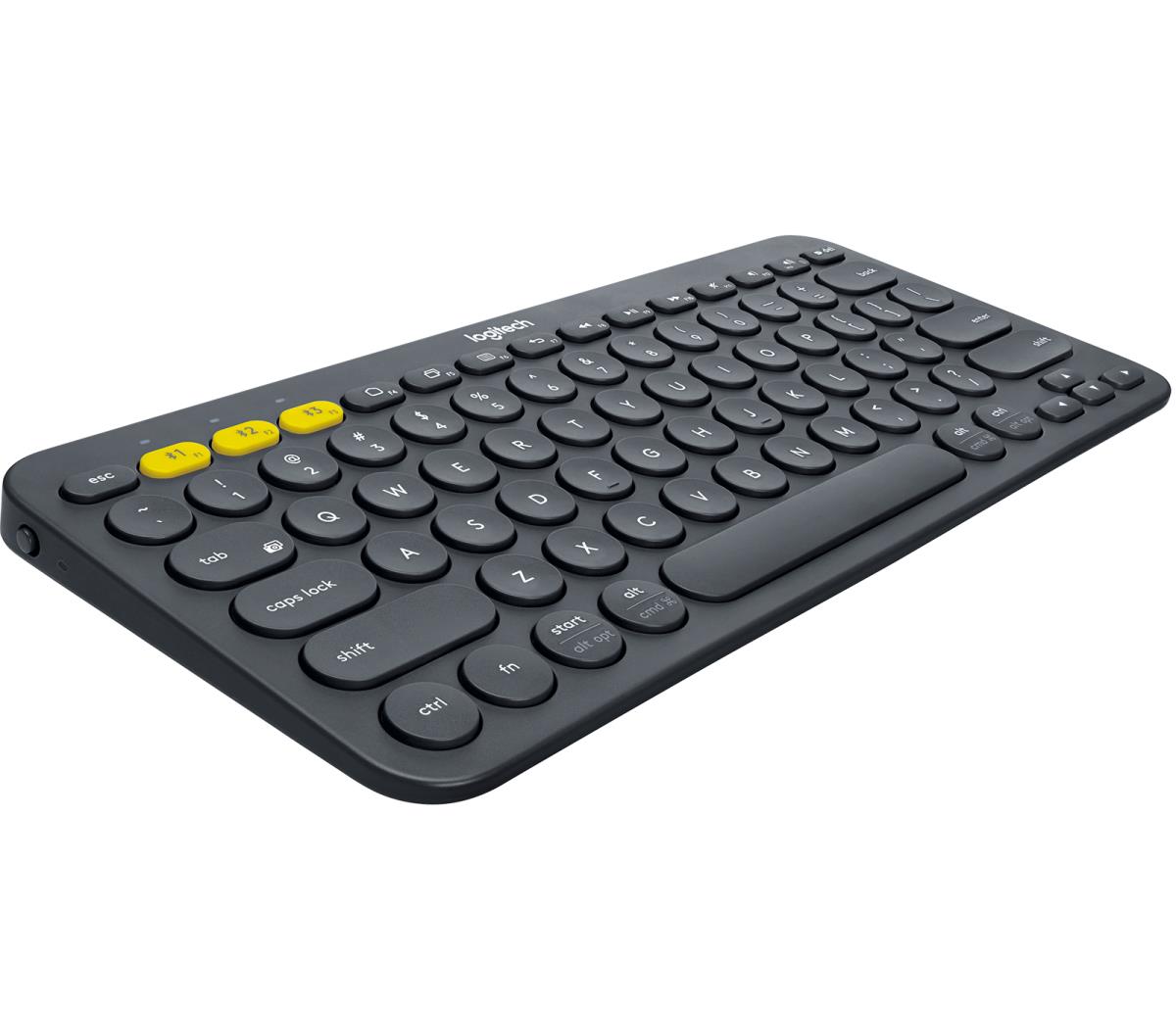 K380 Multi-device Bluetooth Keyboard - Azerty French Black