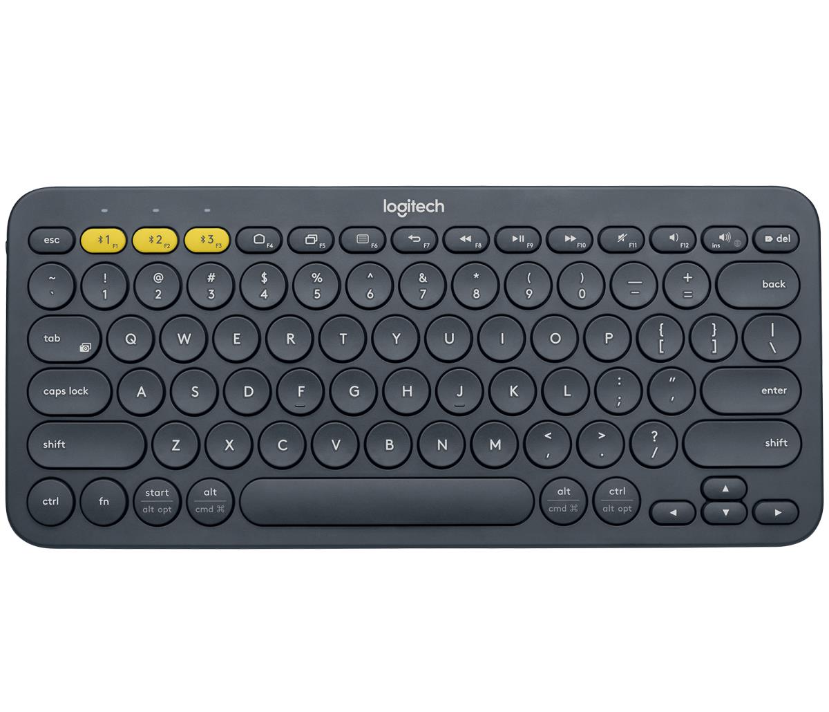K380 Multi-device Bluetooth Keyboard - Black - Qwerty Us/int'l