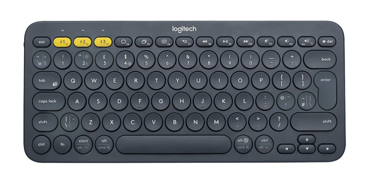 K380 Multi-device Bluetooth Keyboard - Black - Qwerty Us/int'l