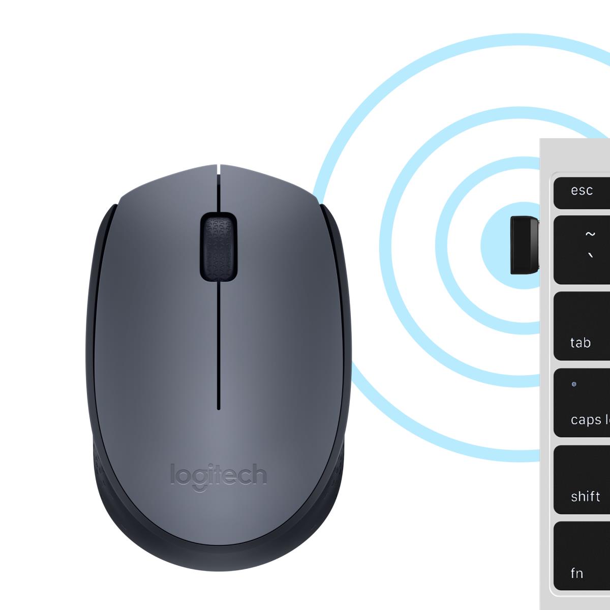 M170 Wireless Mouse Grey Emea