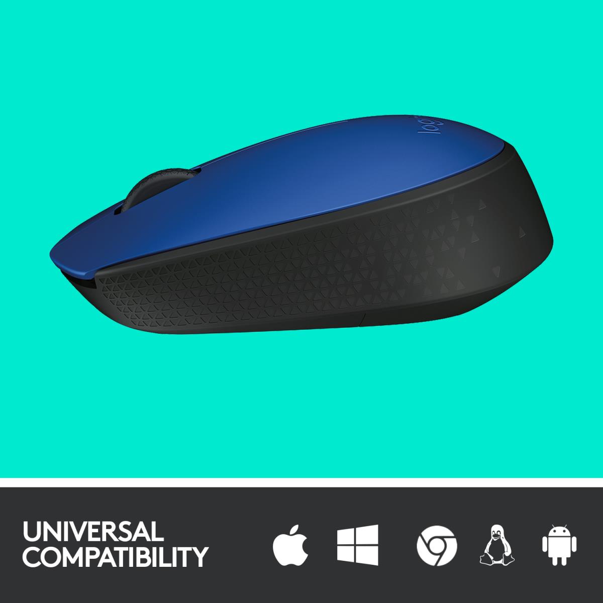 M171 Wireless Mouse Blue Emea