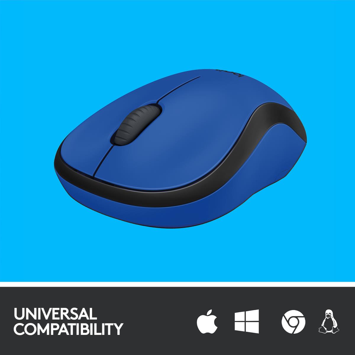 M220 Silent Wireless Mouse Blue