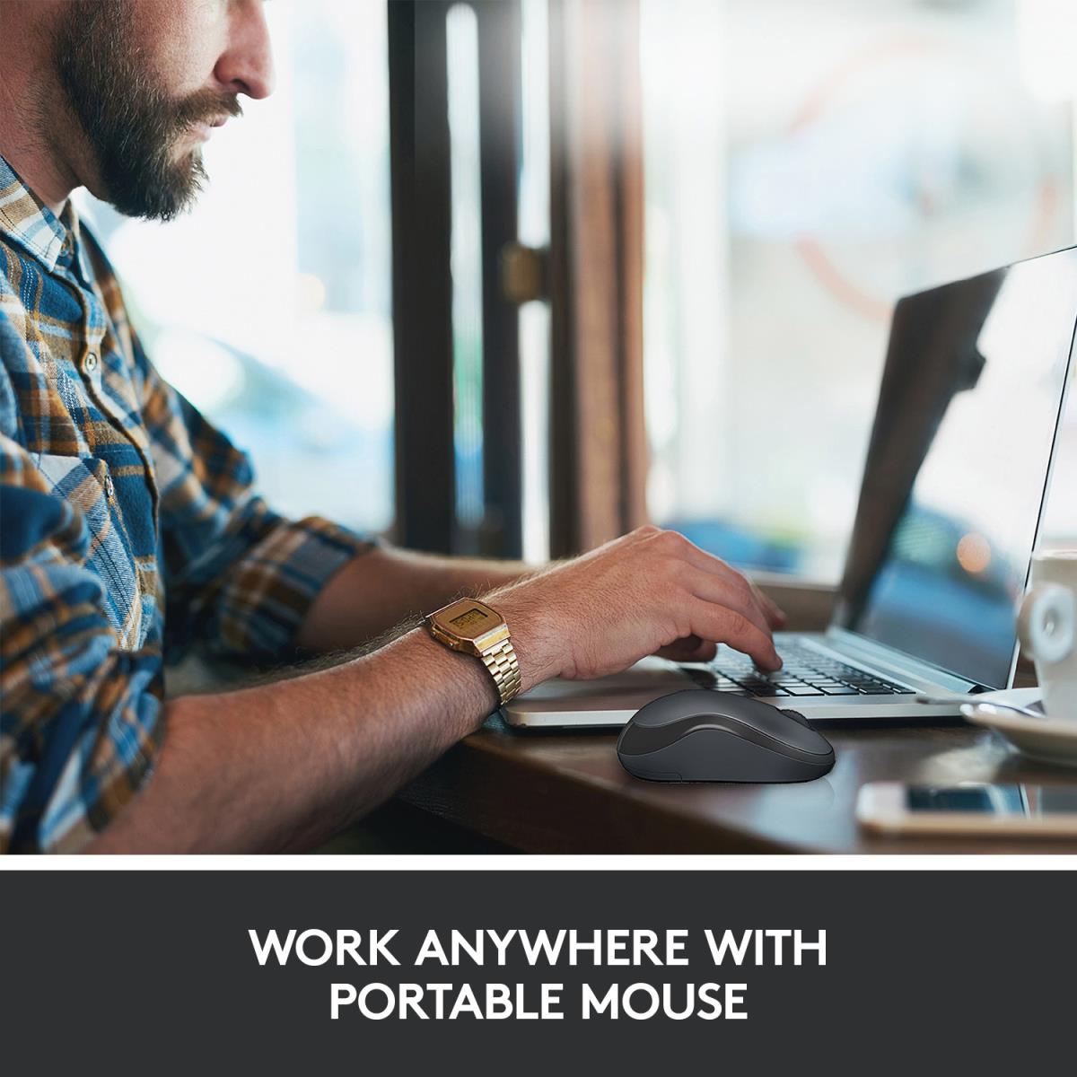 M220 Silent Wireless Mouse Blue