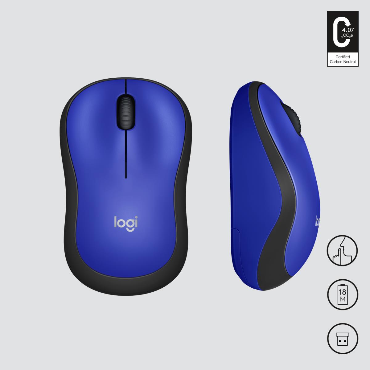 M220 Silent Wireless Mouse Blue