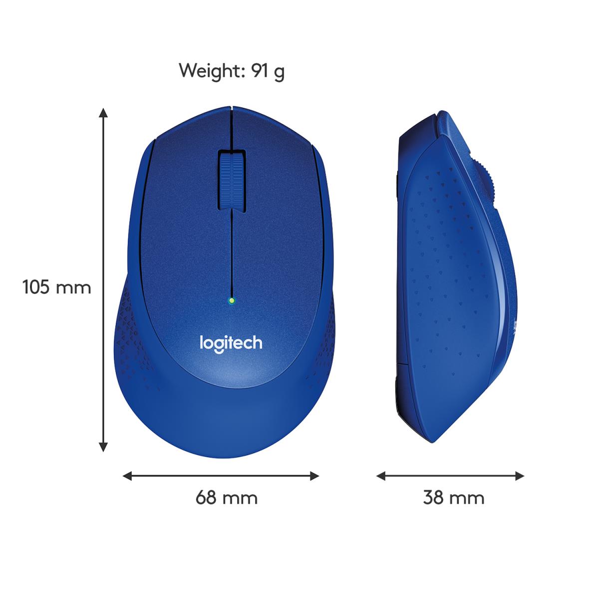 M330 Silent Plus Blue
