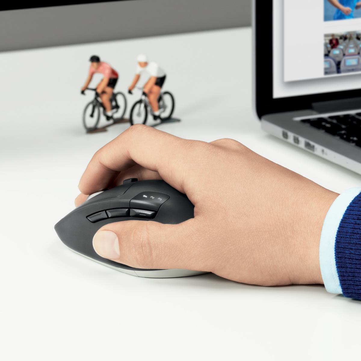 M720 Triathlon Multi Device Wireless Mouse - Black