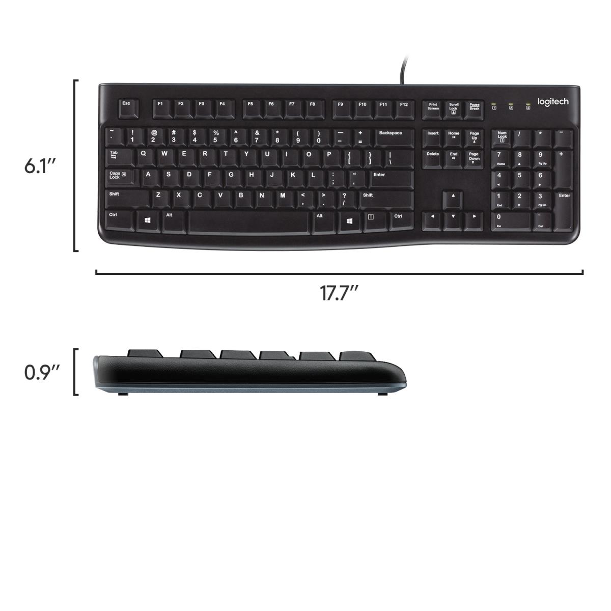 Keyboard K120 - Azerty Belgian