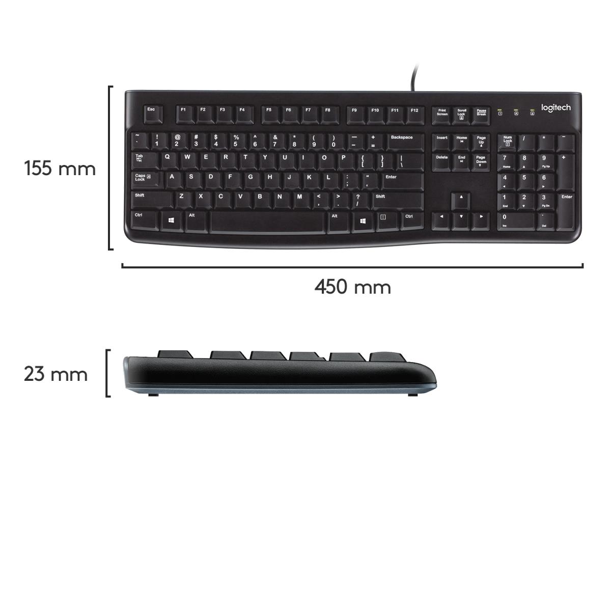 Keyboard K120 - Azerty Belgian