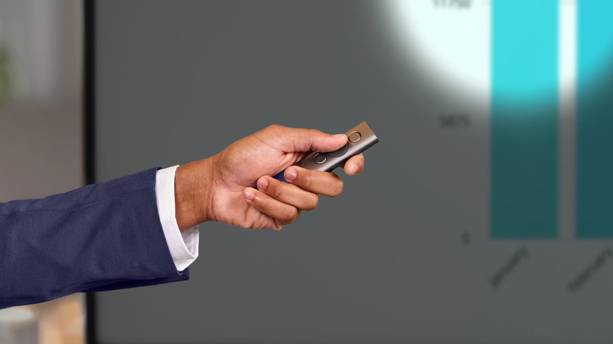 Spotlight Presentation Remote Slate - Grey