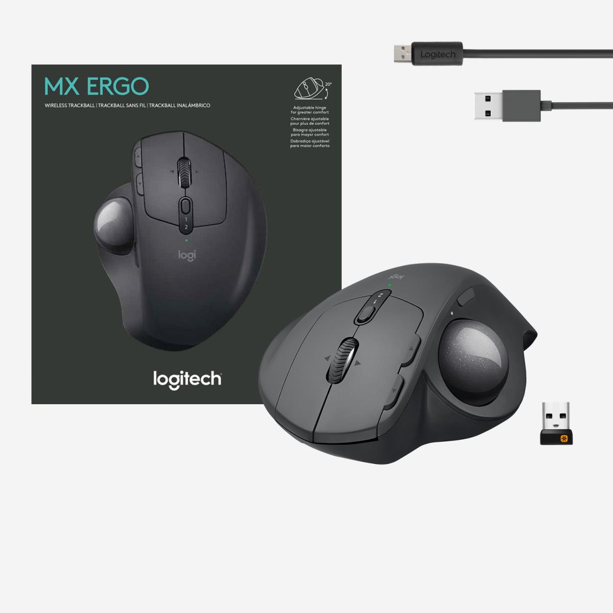 MX Ergo Advanced Wireless Trackball - Graphite