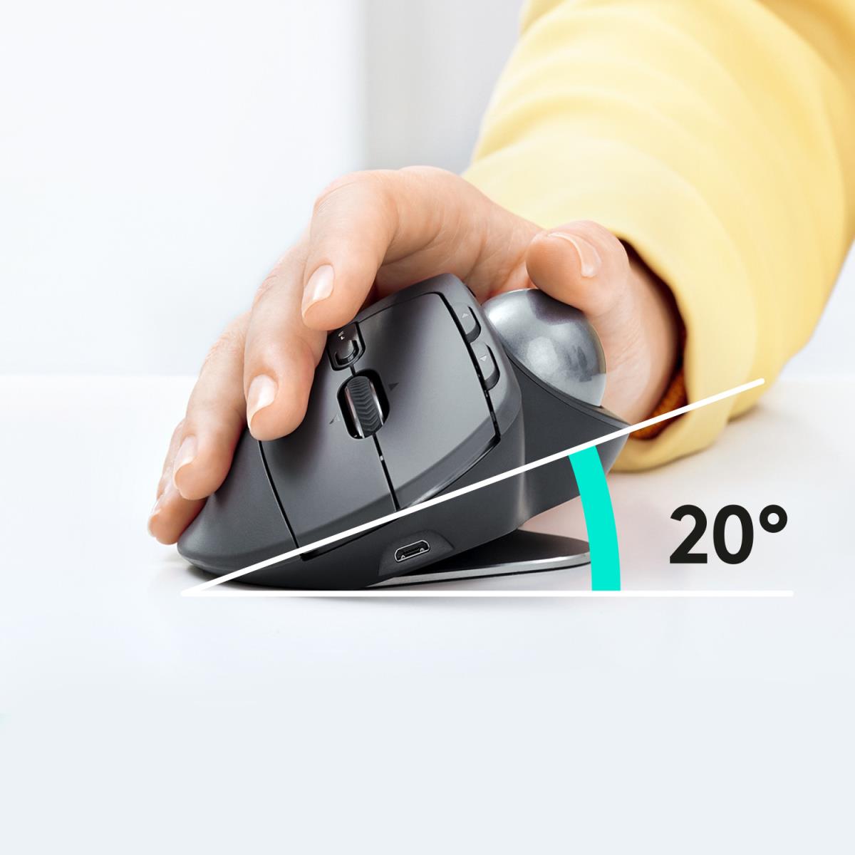 MX Ergo Advanced Wireless Trackball - Graphite