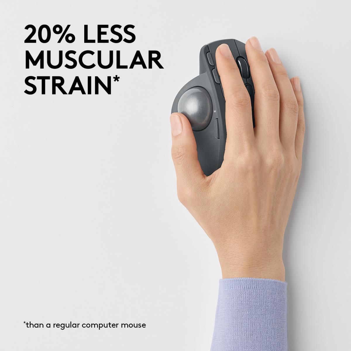 MX Ergo Advanced Wireless Trackball - Graphite