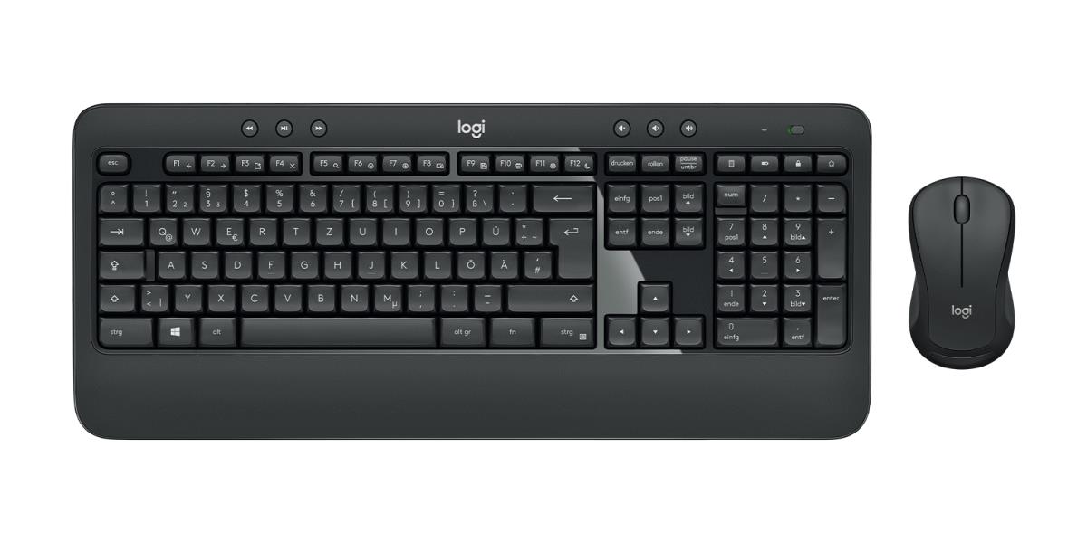 Mk540 Advanced Wireless Keyboard And Mouse Combo - Qwertz German