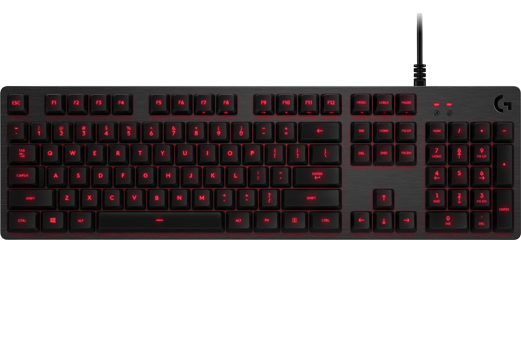 G413 Mechanical Gaming Keyboard Carbon - Qwerty US/Int'l