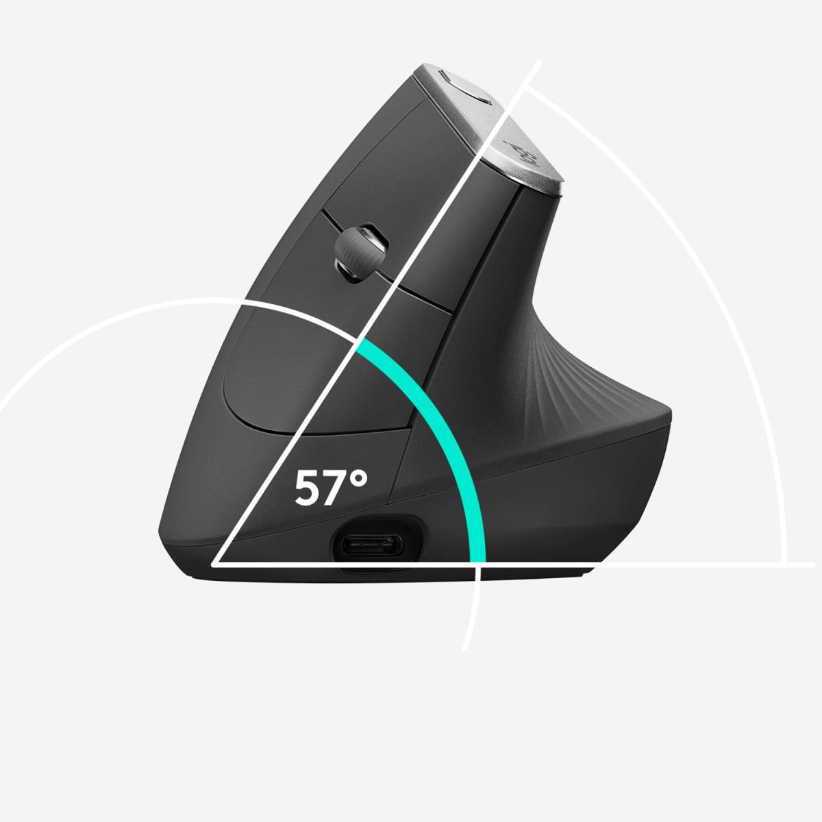 Mx Vertical Advanced Ergonomic Wireless Mouse