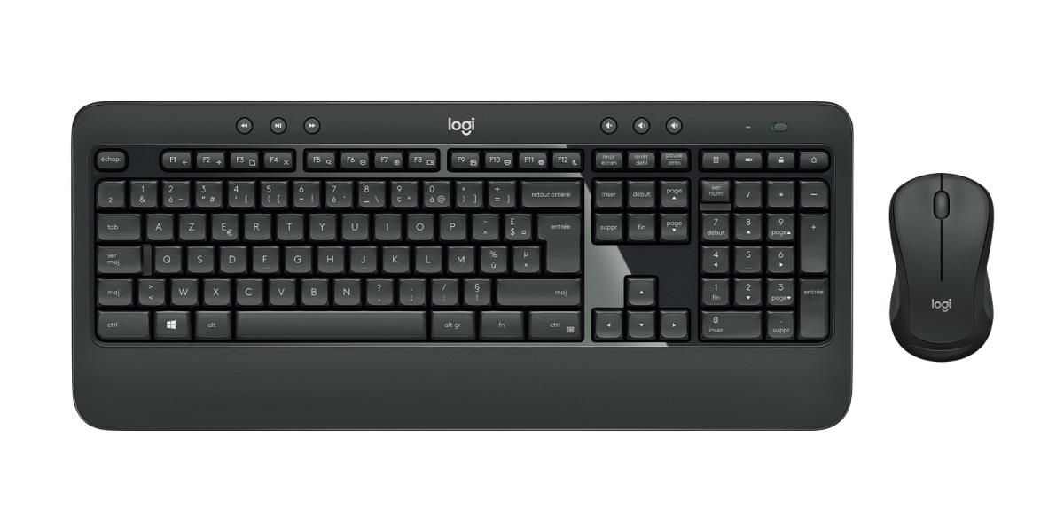 Mk540 Advanced Wireless Keyboard And Mouse Combo - Azerty French