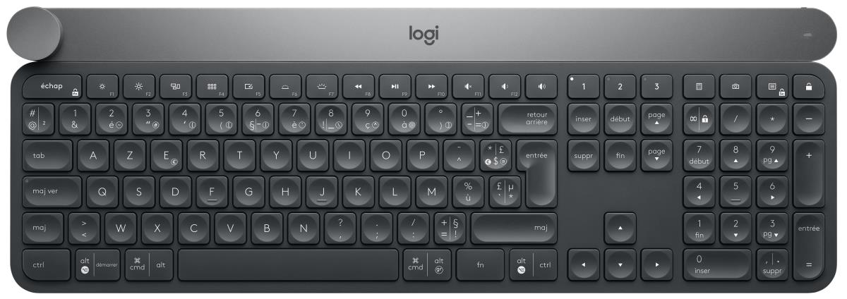 Craft Advanced Keyboard With Creative Input Dial - Azerty French