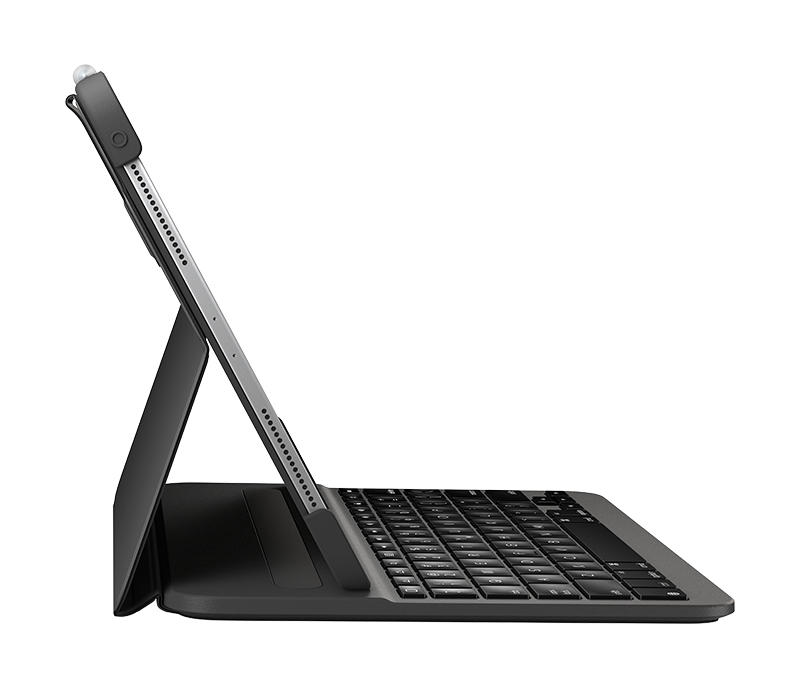 Slim Folio Pro For iPad Pro 11in - Graphite - Qwerty Ch