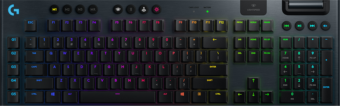 G915 Lightspeed Wireless RGB Mechanical Gaming Keyboard - Azerty French