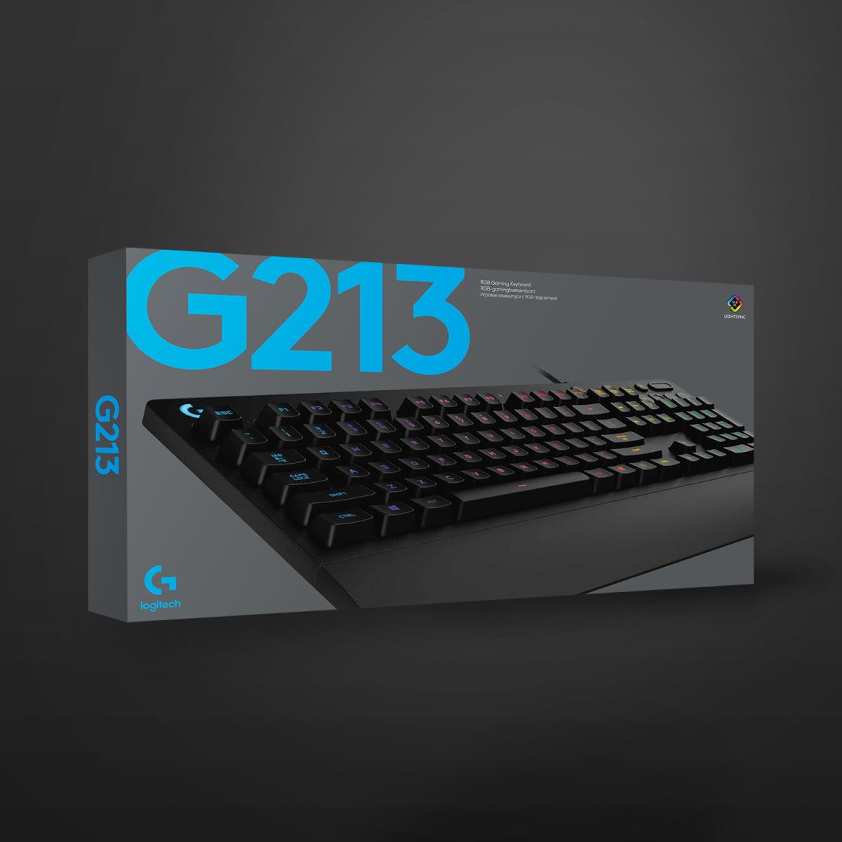 G213 Prodigy Gaming Keyboard In-house/ems Central Retail USB Black - Qwertz Deutsch