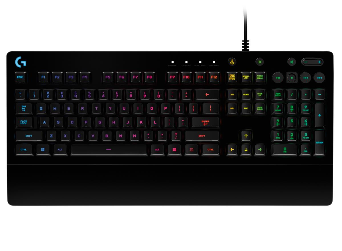 G213 Prodigy Gaming Keyboard In-house/ems Central Retail USB Black - Qwerty Uk