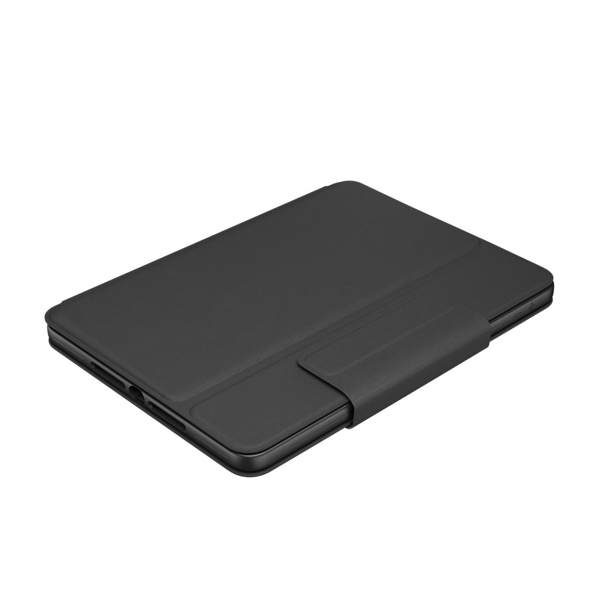 Rugged Folio Keyboard Case for iPad 7/8/9th Gen - Graphite - Azerty French