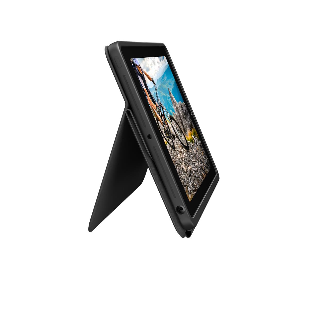 Rugged Folio Keyboard Case for iPad 7/8/9th Gen - Graphite - Azerty French