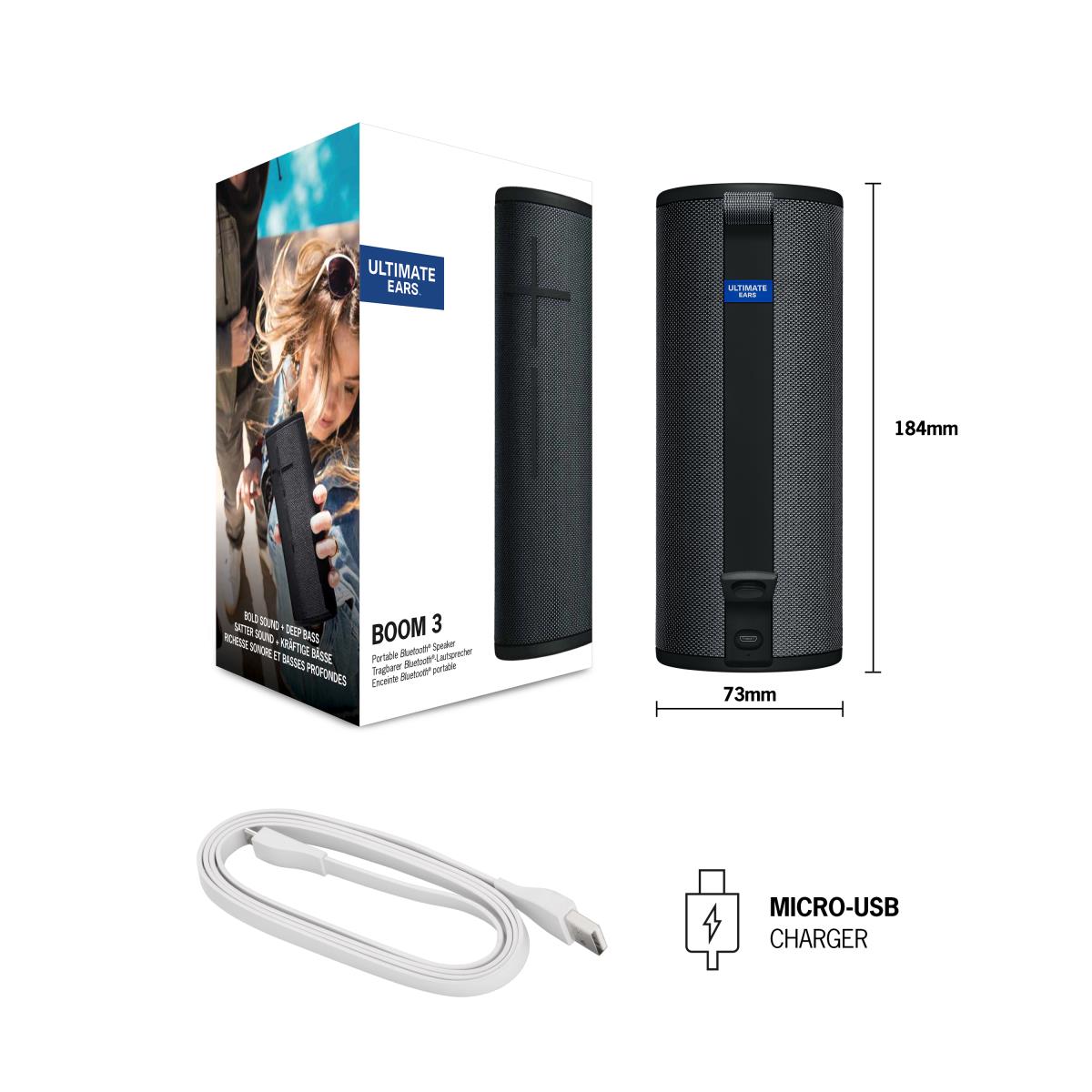 Ultimate Ears Boom 3 Black