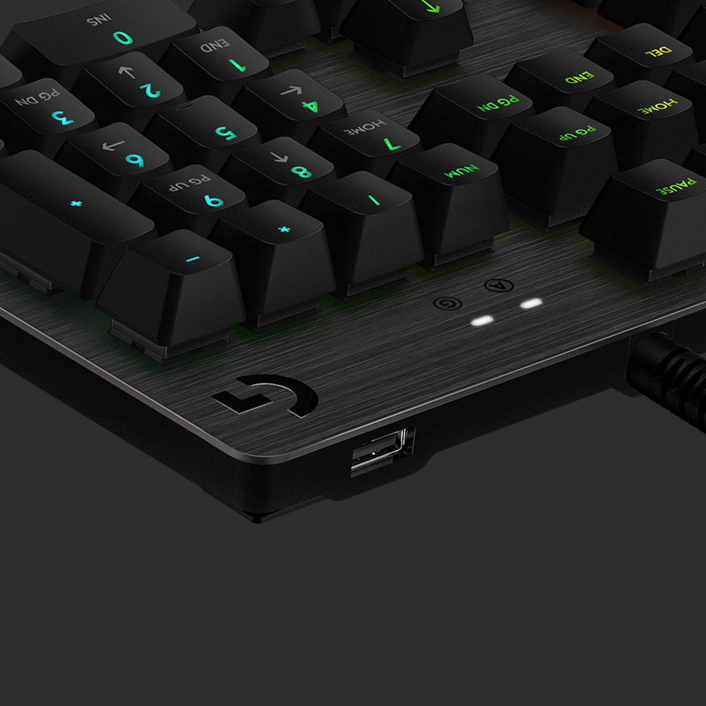G512 Lightsync RGB Mechanical Gaming Keyboard Gx Brown Carbon - Qwertzu Swiss-Lux