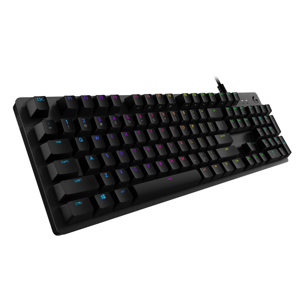 G512 Lightsync RGB Mechanical Gaming Keyboard GX Brown Carbon - Qwerty DE