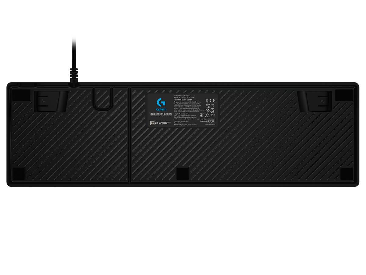 G513 Carbon RGB Mechanical Gaming Keyboard Gx Brown Tactile - Azerty French