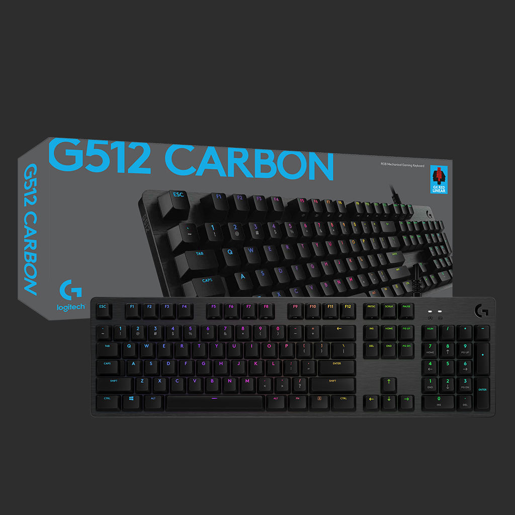 G512 Lightsync RGB Mechanical Gaming Keyboard Gx Red Linear - Qwerty US/Int'l