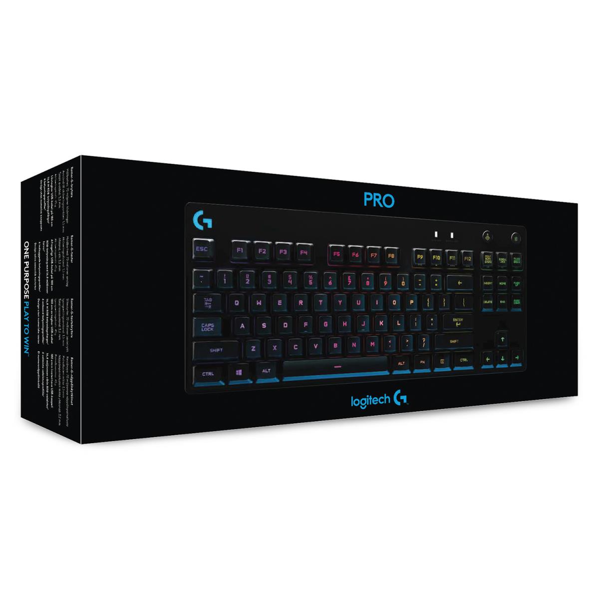 G PRO Mechanical Gaming Keyboard Black - Azerty French