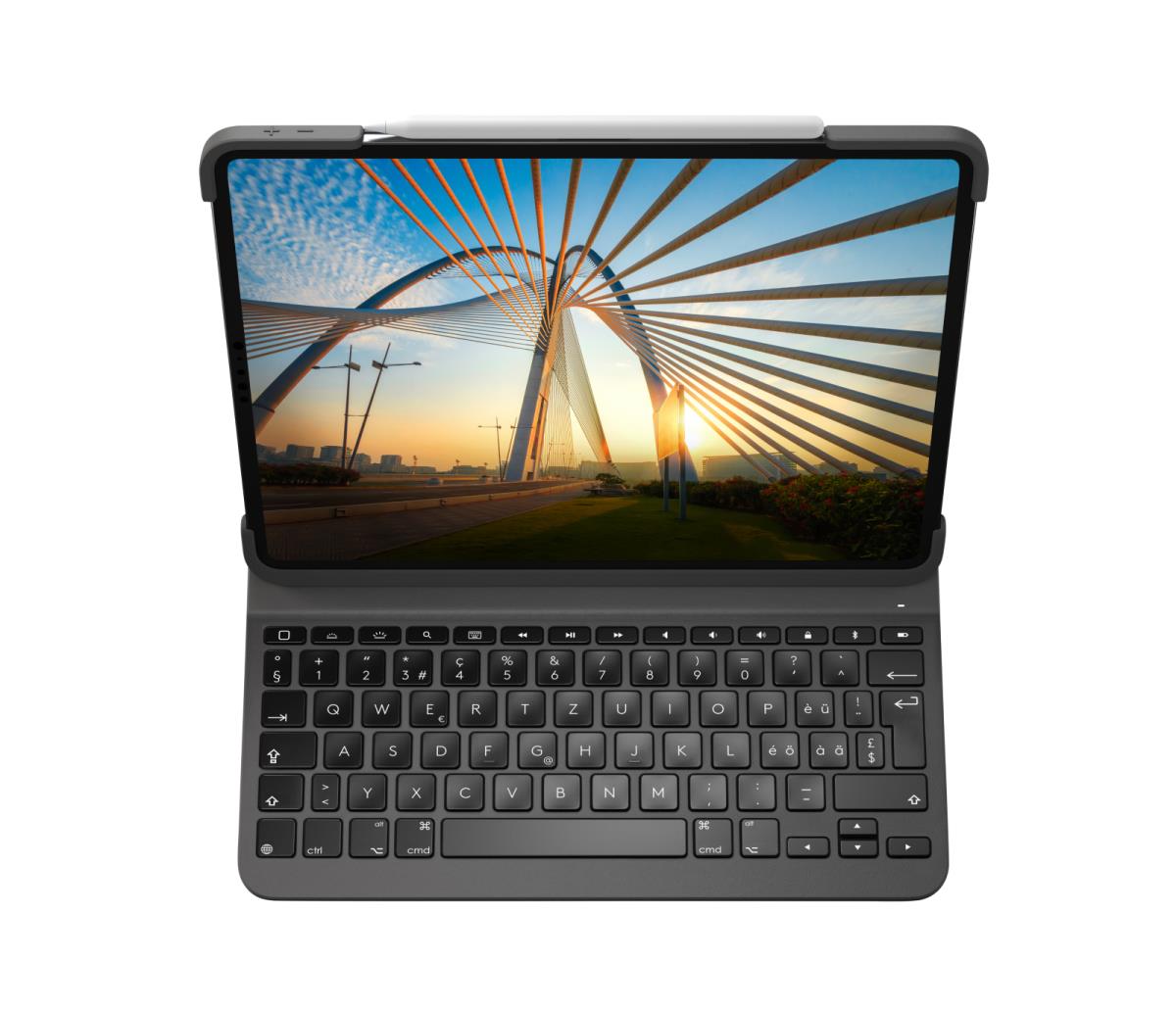 Slim Folio Pro For iPad Pro 11-in (1st And 2nd Gen) - Graphite - Qwertz Suisse