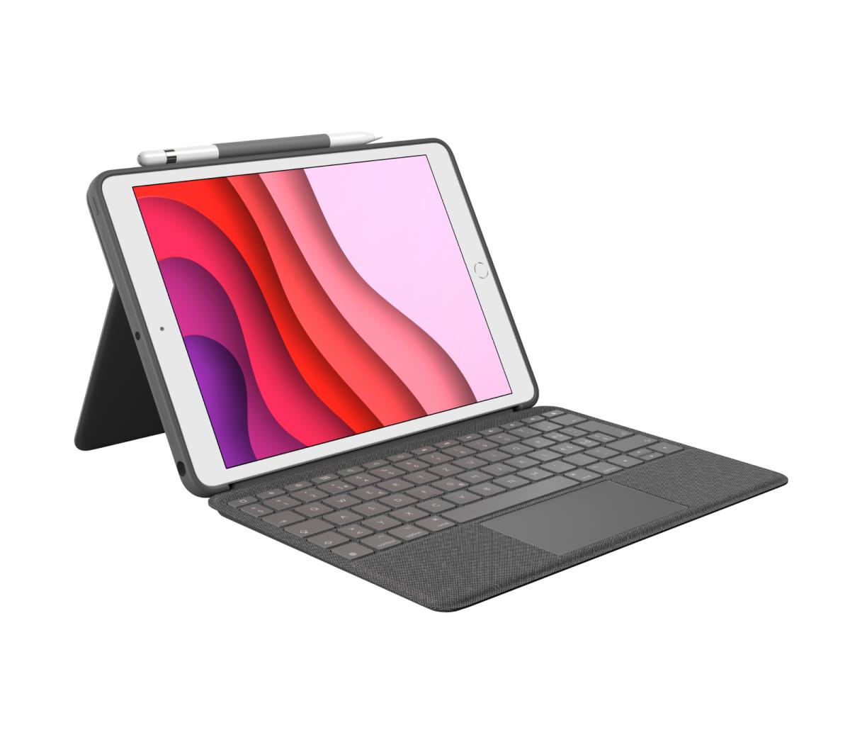 Combo Touch For iPad (7th Generation) - Graphite - Qwertz Suisse