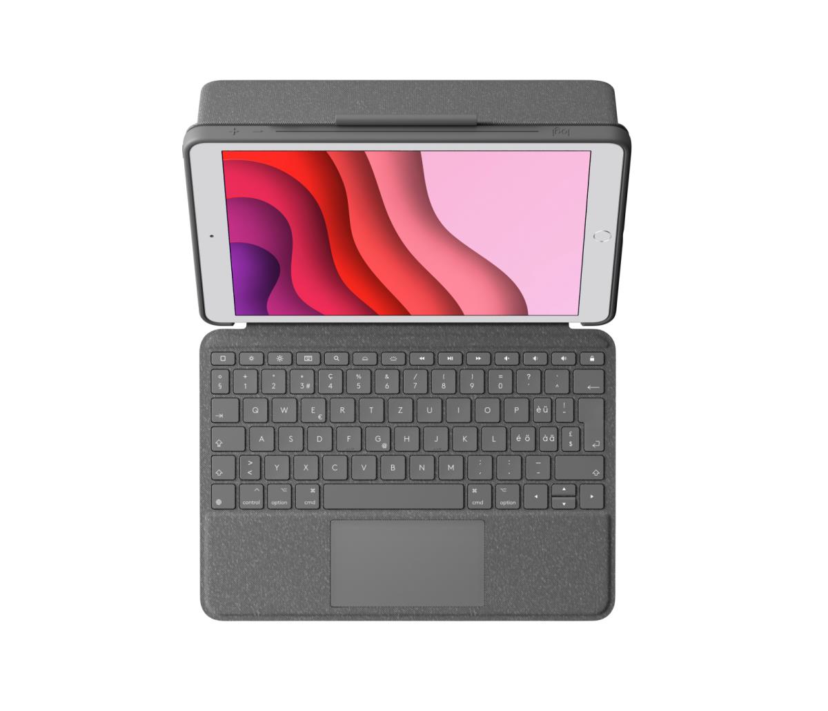 Combo Touch For iPad (7th Generation) - Graphite - Qwertz Suisse