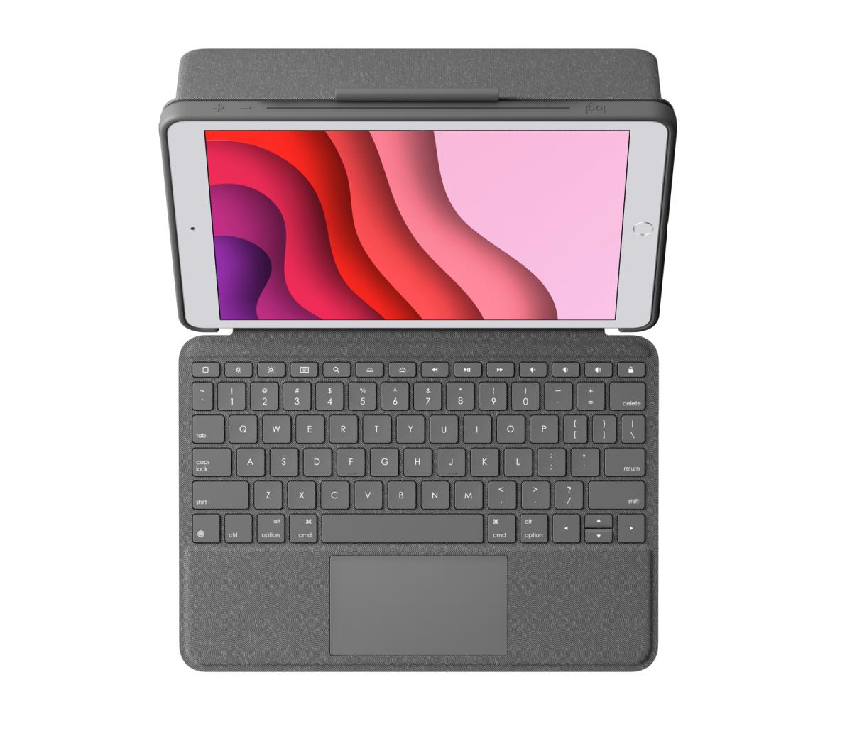 Combo Touch For iPad (7th Generation) - Graphite - Qwerty Uk
