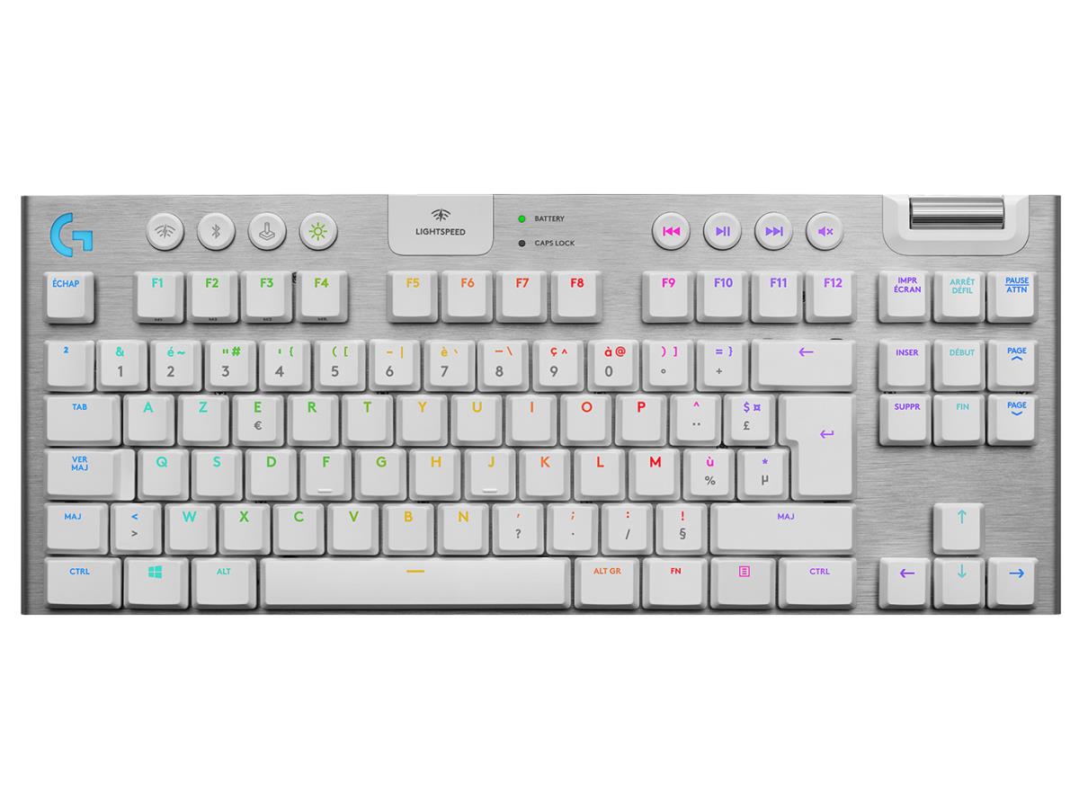 G915 Tkl Tenkeyless Lightspeed Wireless RGB Mechanical Gaming Keyboard - Azerty French
