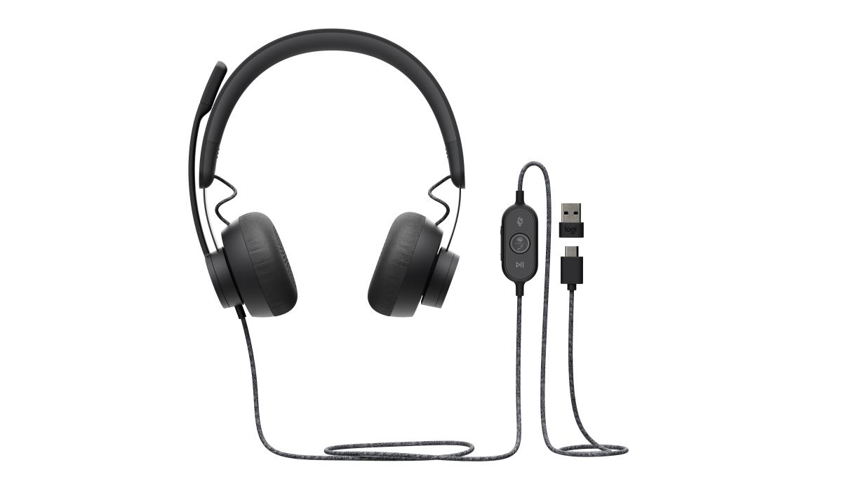 Zone Wired - USB-c / USB-a - Headset - Msft Teams Zone - Black