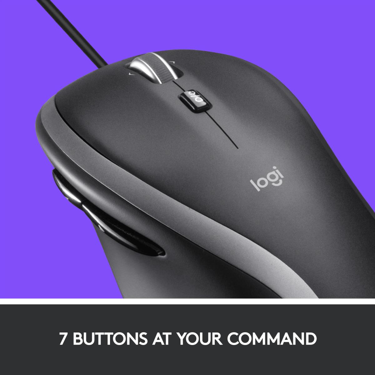 Advanced Corded Mouse M500s USB Black